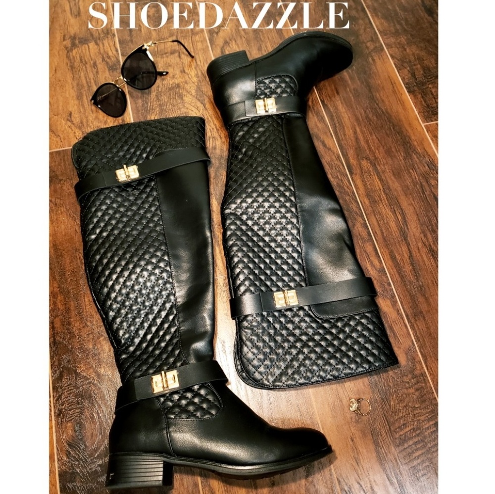 Over the Knee/Knee High Black Rider Boots